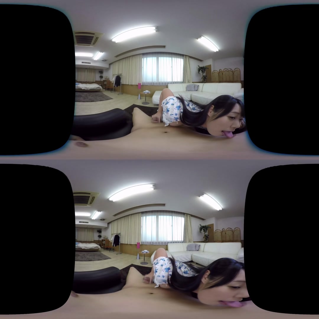 Miku Hayama - Gazing at the Virtual Blowjob - WOW!