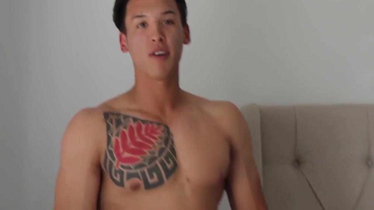 Gabriel Jordan - Tall Tattoo Stud Jerks Off