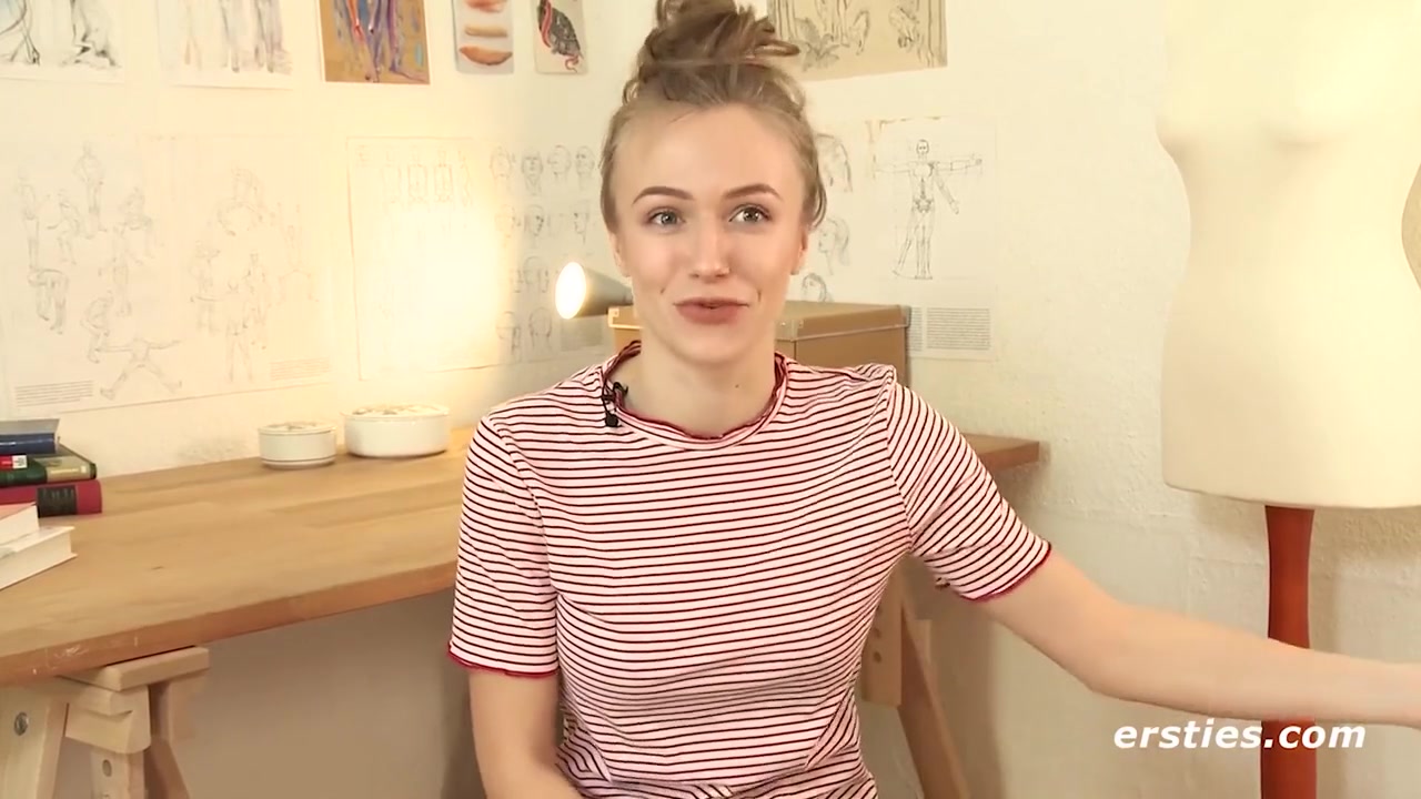 Cute Babe Aislin Fingers Her Tight Pussy Often