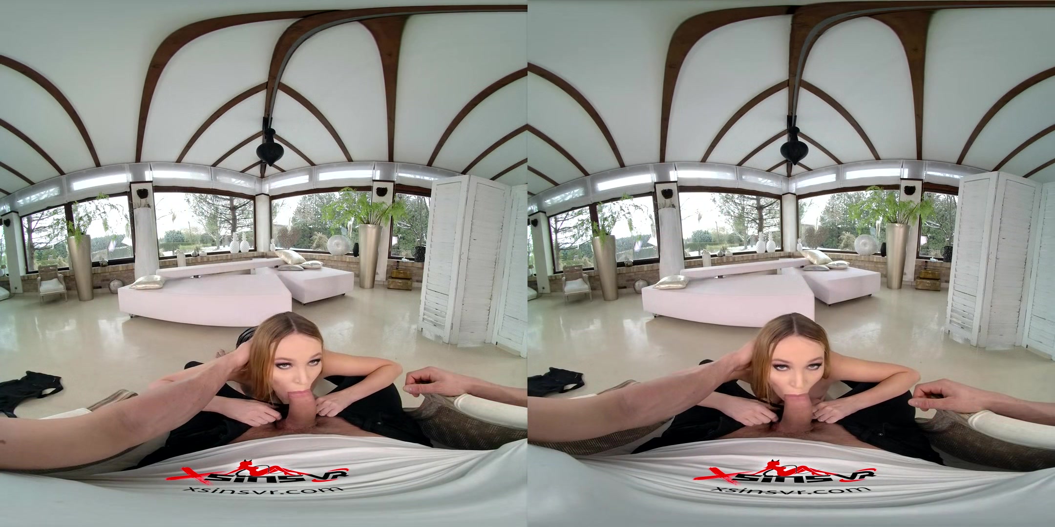 Freezing Outside, Hot Indoor...; Pornstar Kaisa Nord in a Tight Little Black Dress Fucks