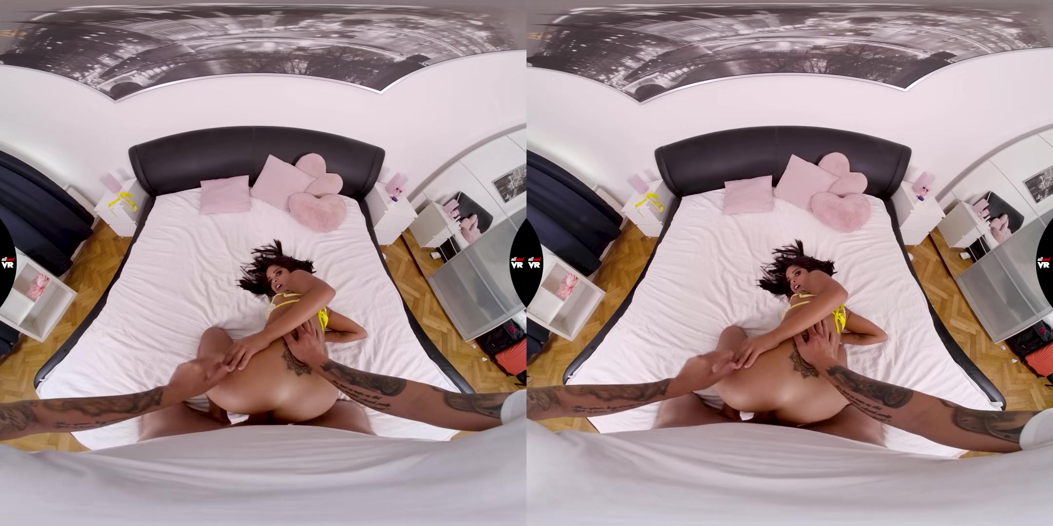 Horny Brazilian likes it anal way