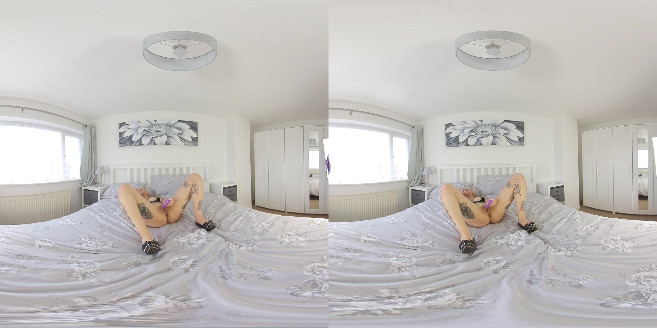 Tammy, Bedroom Antics - Tattoo Solo Model Toying