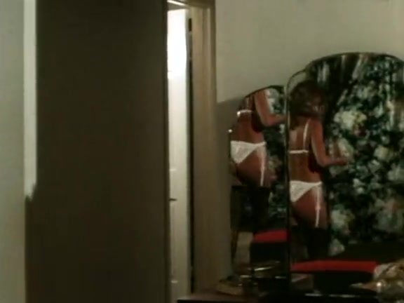 80's porn gal has wild sex with a sexy intruder