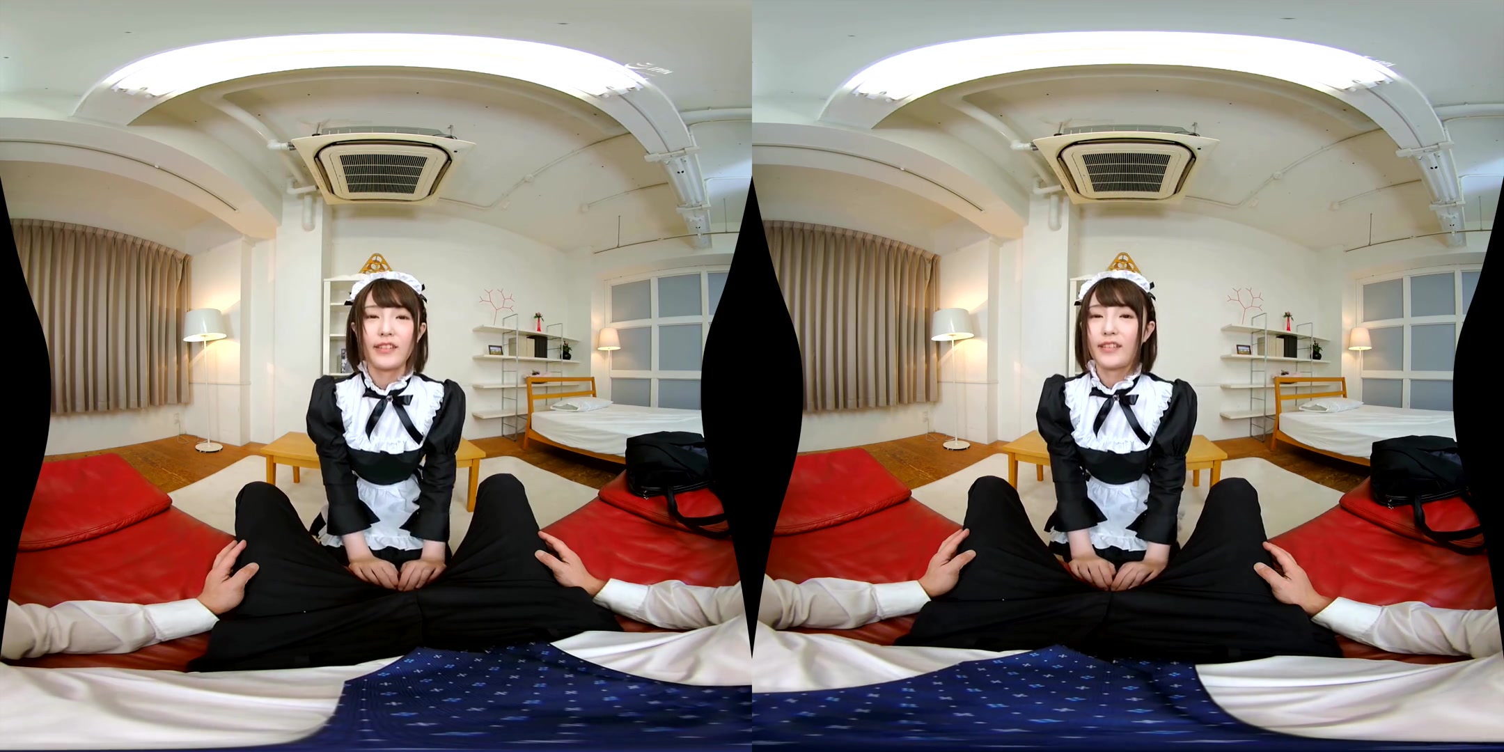 Pretty, Shaved Maid who Rejuvenates You; Japanese Maid Hardcore POV
