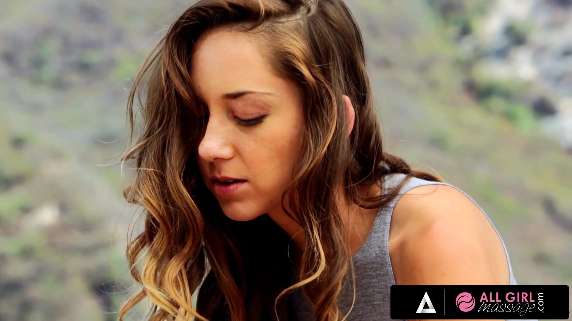 ALLGIRLMASSAGE Remy LaCroix Has A Memorable Outdoor Massage With Abigail Mac