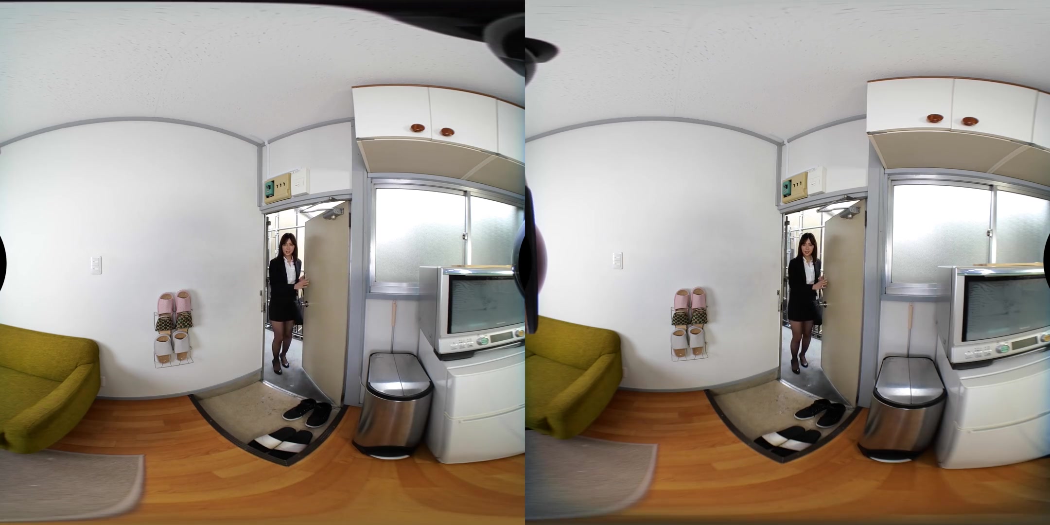 Apartment Days! Mika Okumura Act 2; Softcore Non-Nude Busty Japanese Virtual Girlfriend