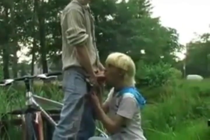 Blond Park Gay Sex Twink Porn