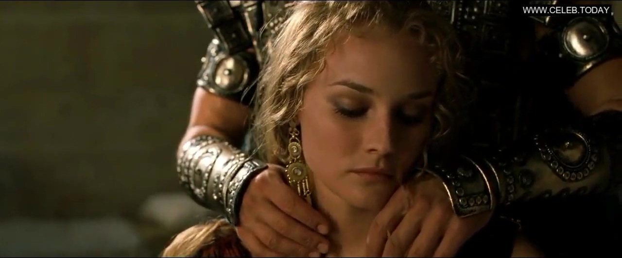 Diane Kruger In Naked, Topless Sex Scene - Troy 2004