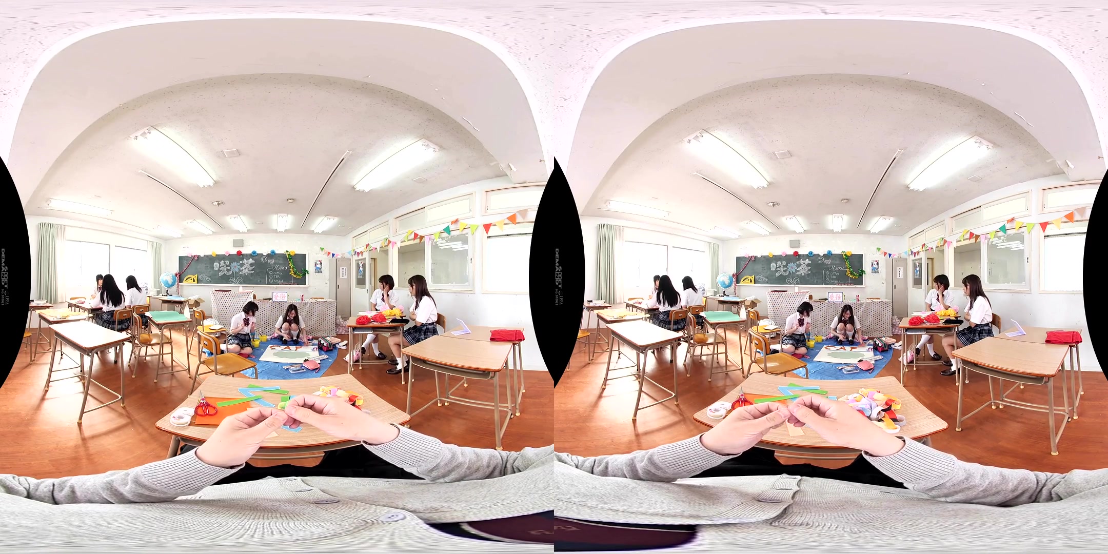 Cross-Dressing Experience at the School Festival 1 - Asian Panties Creampie