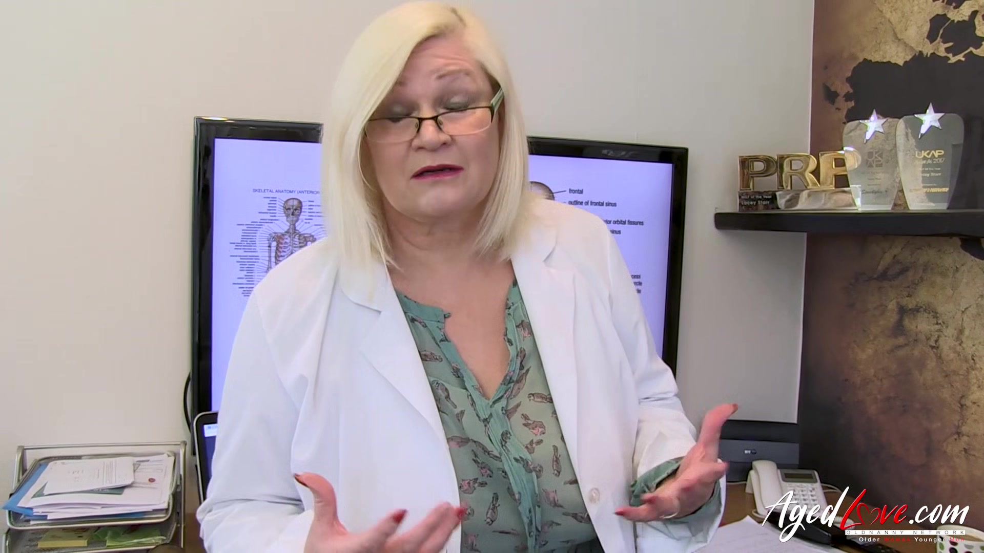 AgedLovE Hot Mature British Blonde Hardcore
