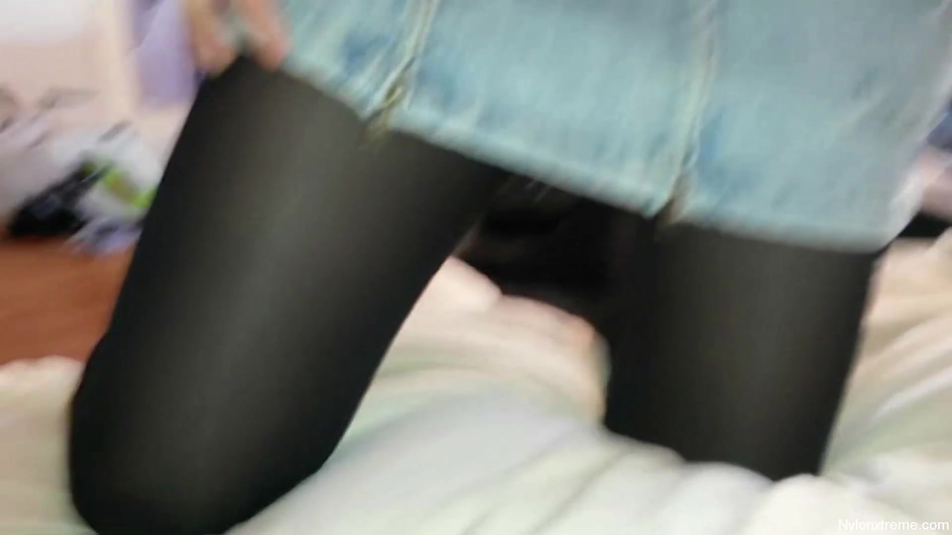 75 Tan Double Nylon Pantyhose Blowjob - Sex Movies Featuring Sexy Tights