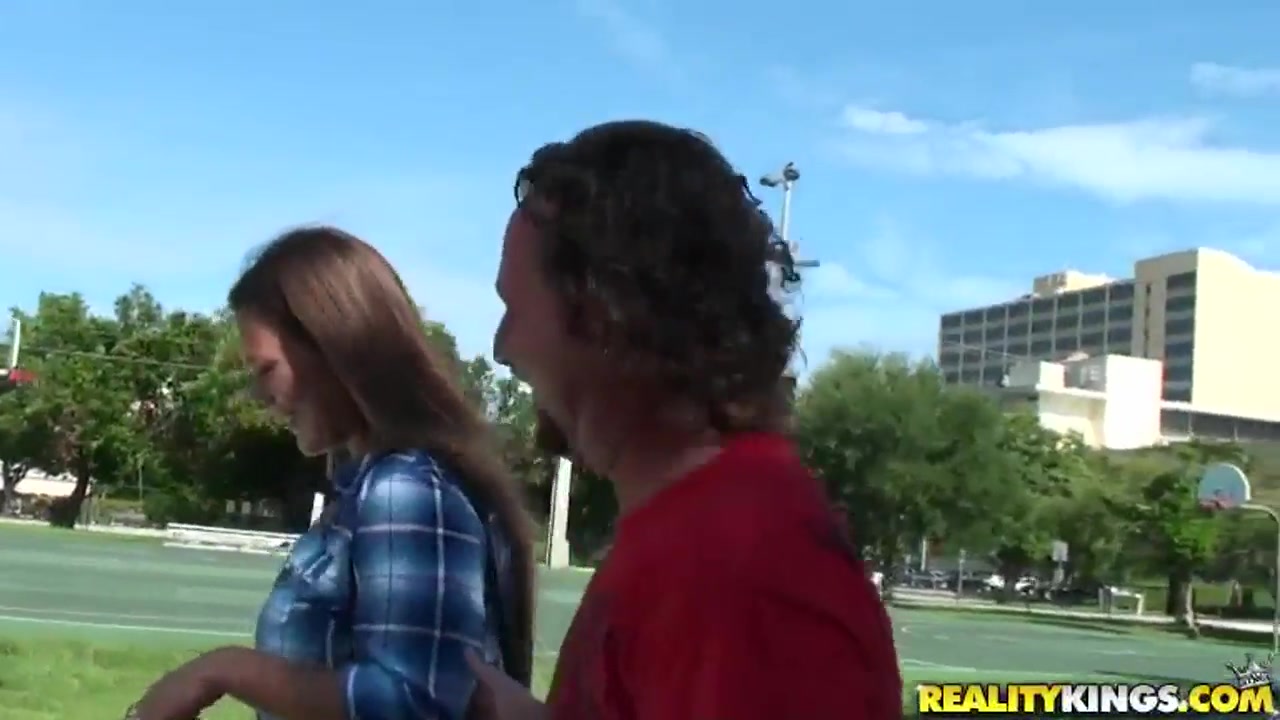 Big breasted MILF gets picked up in the park and brought back home for some fucking