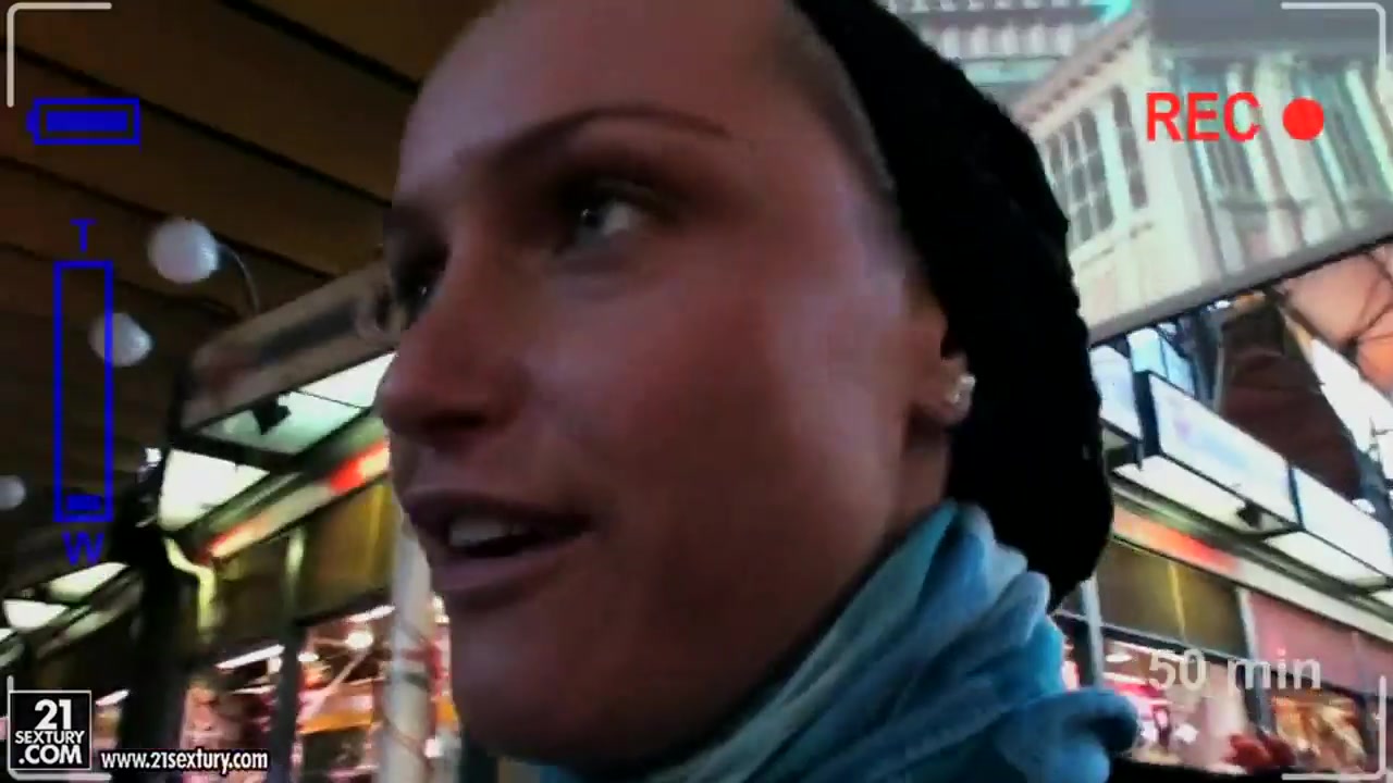 Hot gal Kathia Nobili feels so kinky in the market