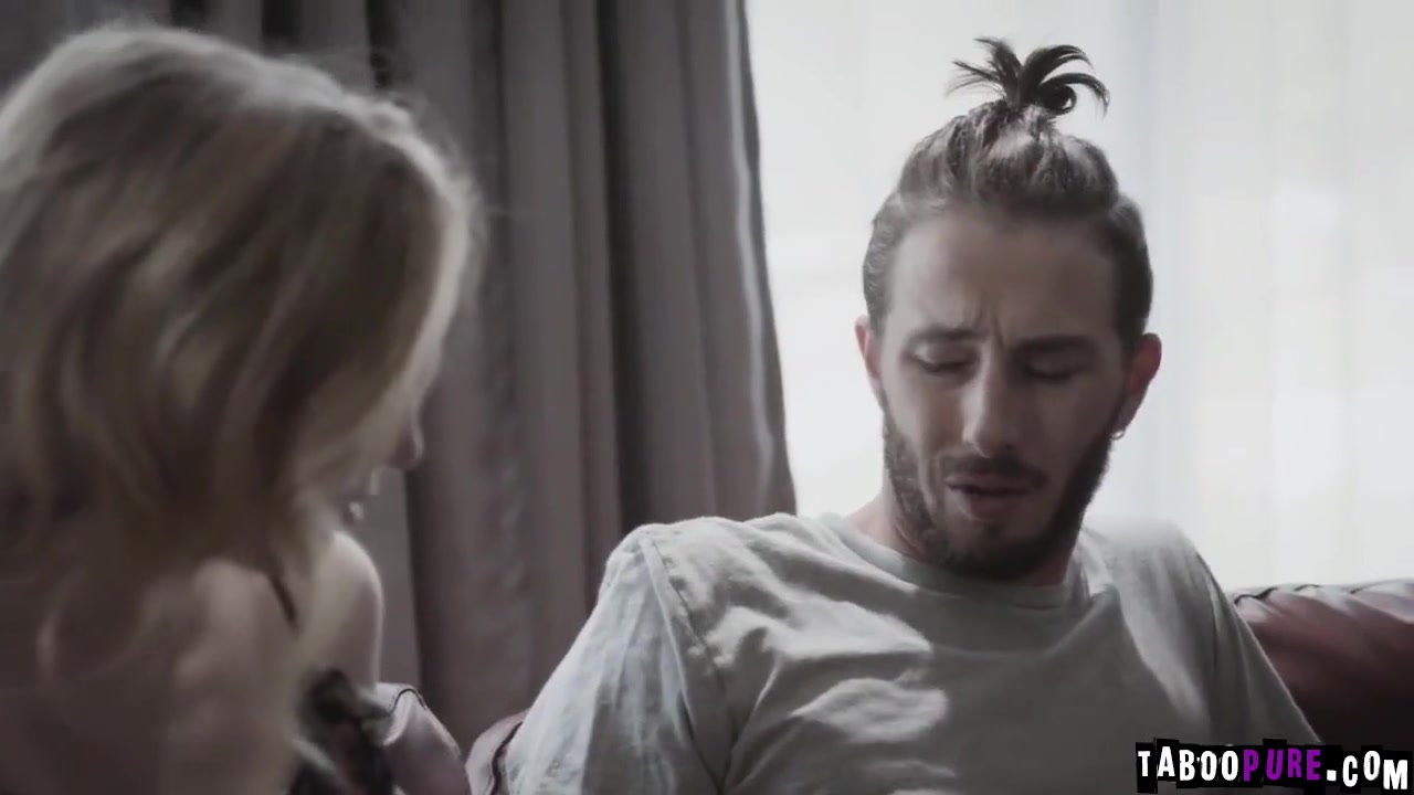Rita Slobbers On Lucas Already Hard Cock