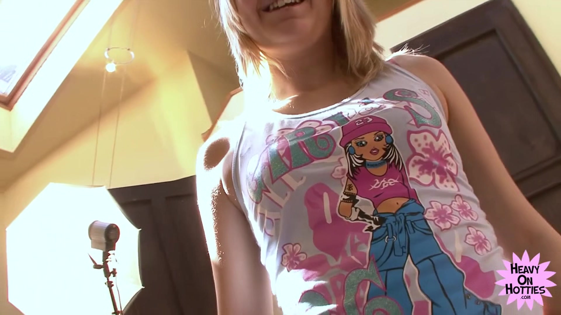 Giggling teen 18+ With Fione Absolut - HeavyOnHotties