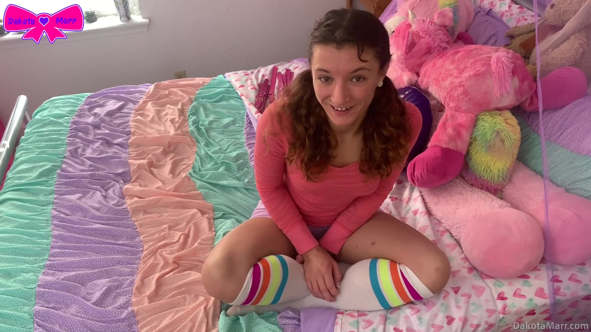 Self Bondage Struggle For Step daddy - Dakota Marr