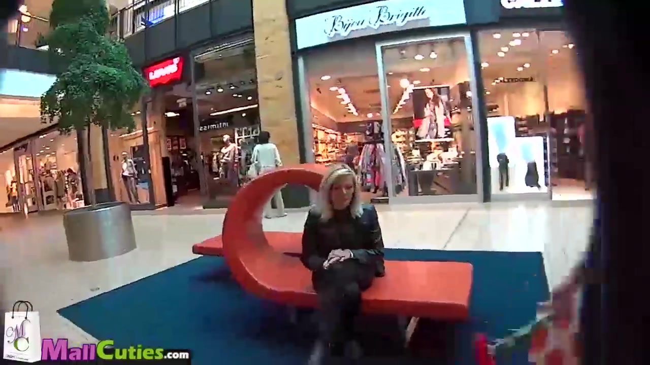 MALLCUTIES Nice blonde czech girl with big tits