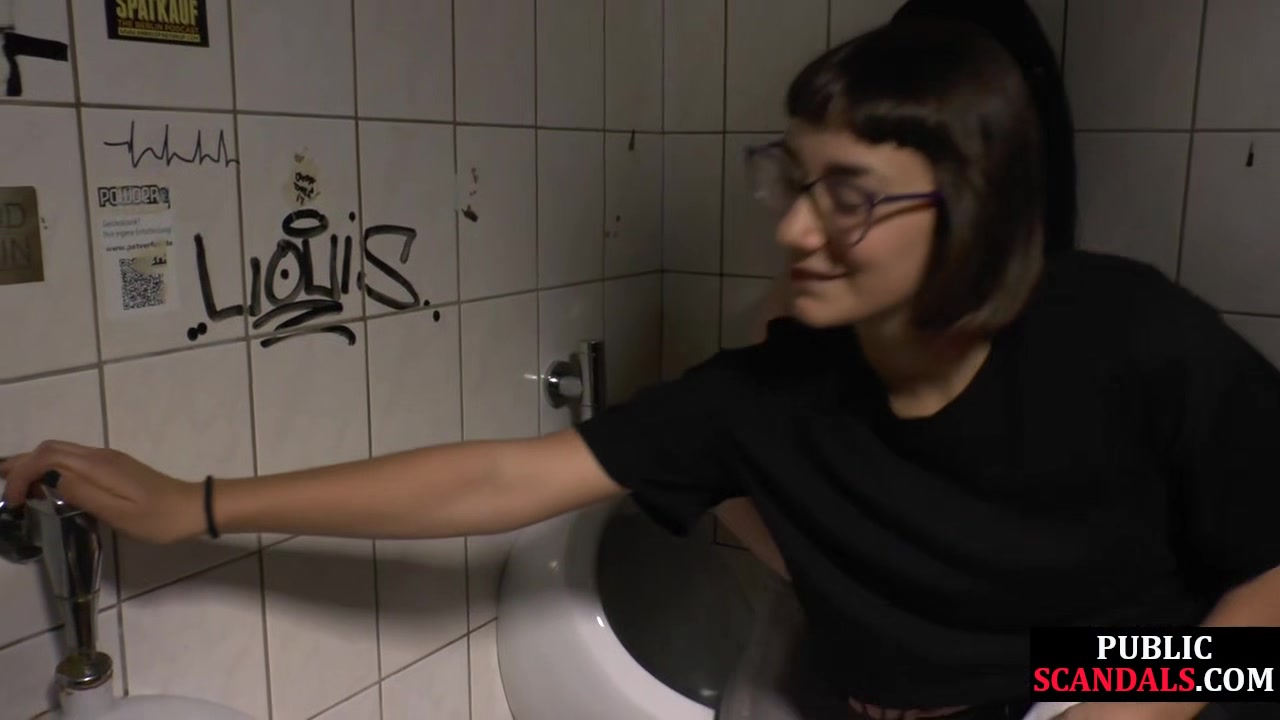 Public german slut humiliated and ass fucked pissed on