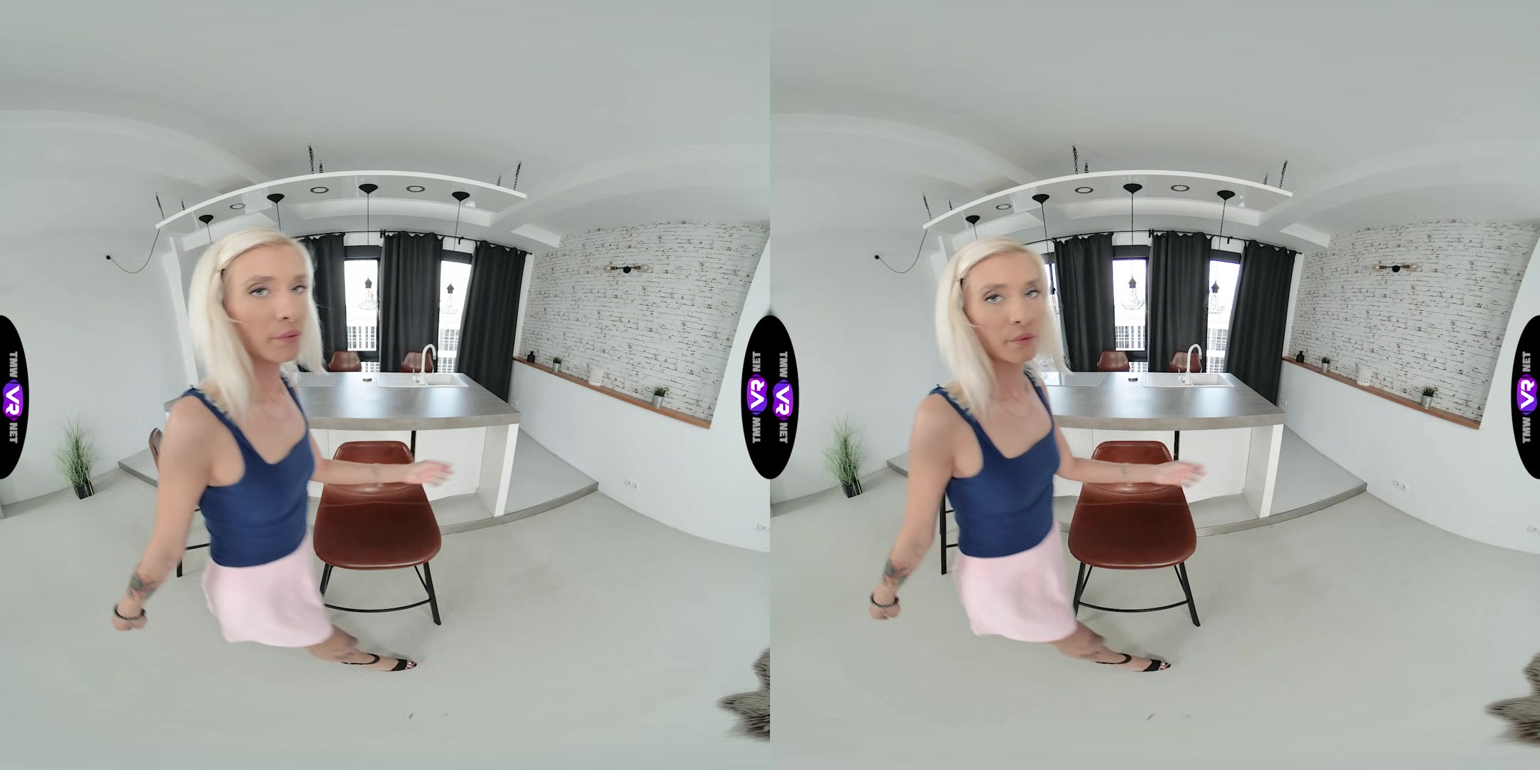 Solo pleasure on a chair
