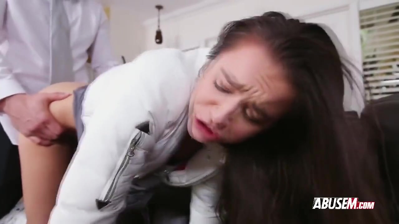 Cute Fragile teen 18+ Gets Pounded Hard By Her Stepfather