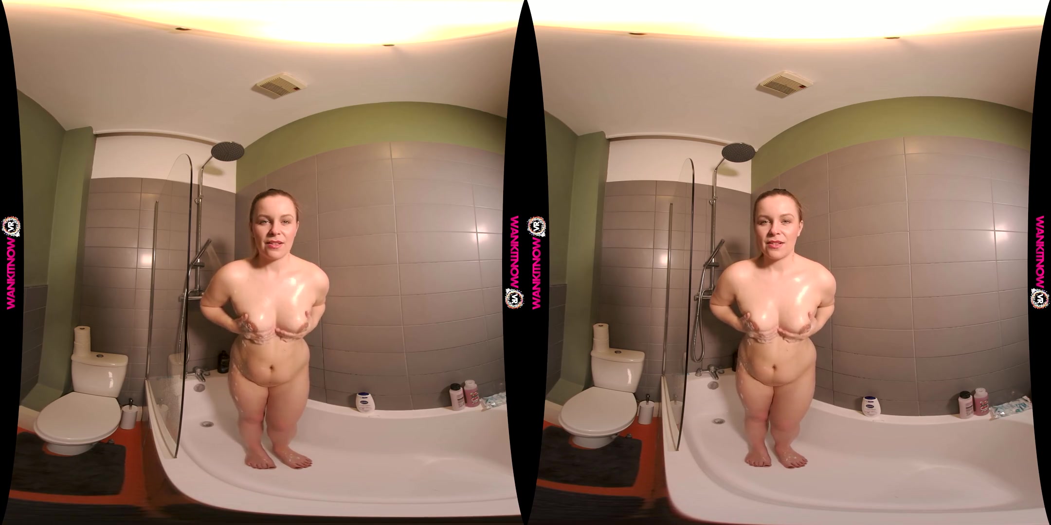 Have Some Wanking Fun - Amateur Blonde Solo in the Shower
