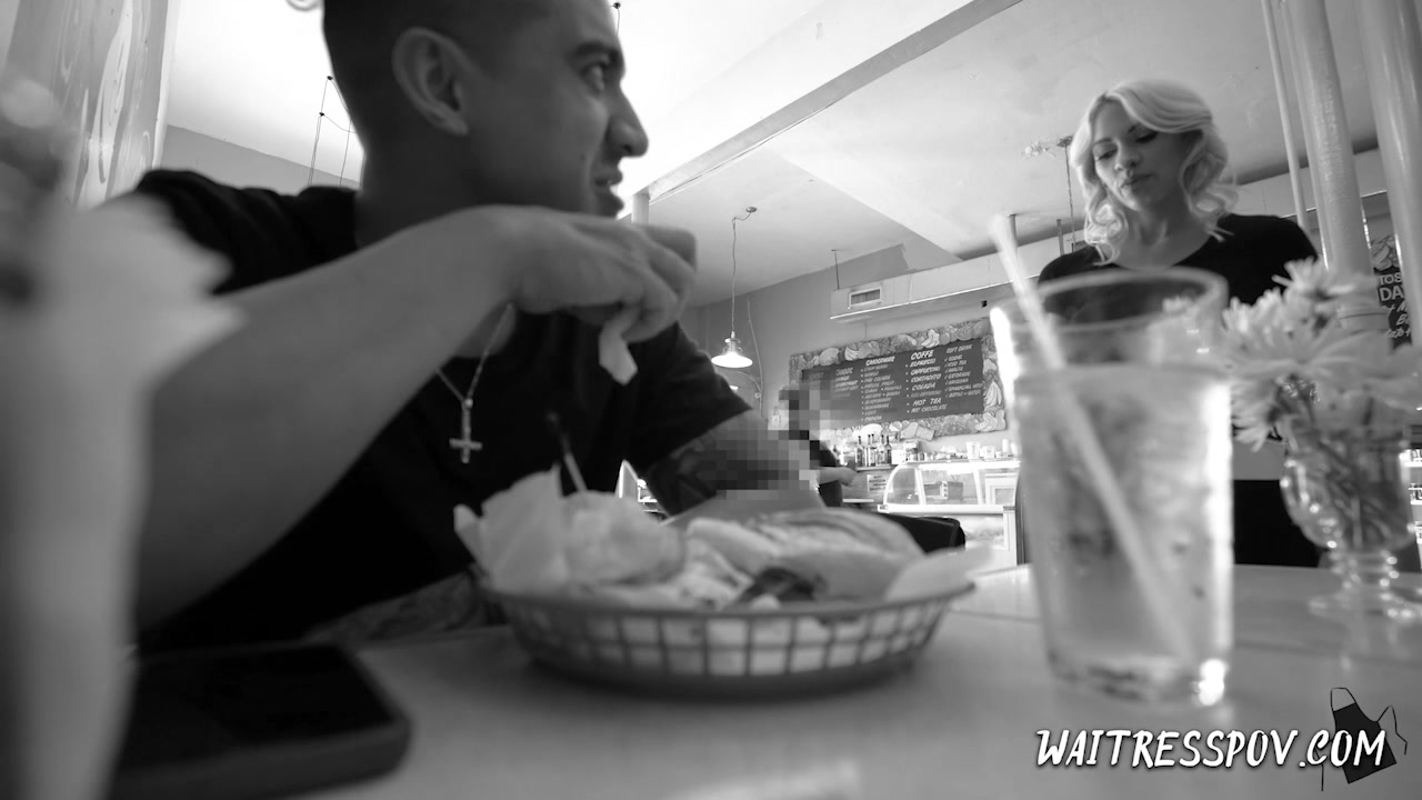 Waitress POV - Khloe Kapri - Overworked, Undersexed
