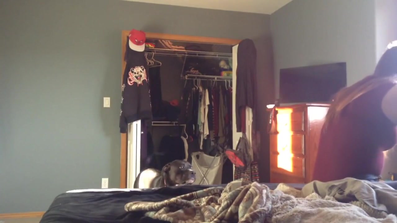 REAL hidden on roommate catches her getting dressed for school