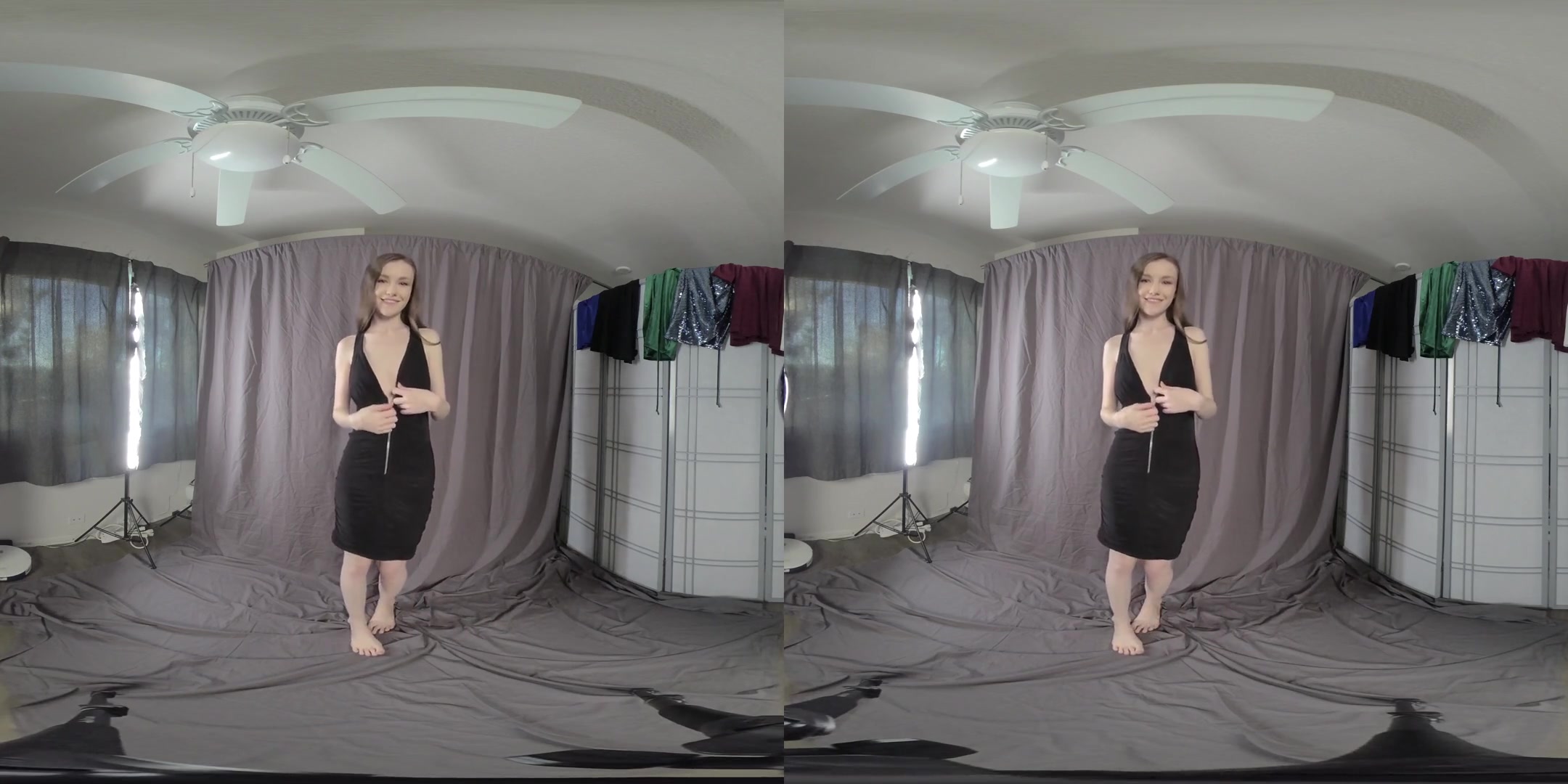 Gown Try-On - Busty Amateur Pornstar - SexLikeReal