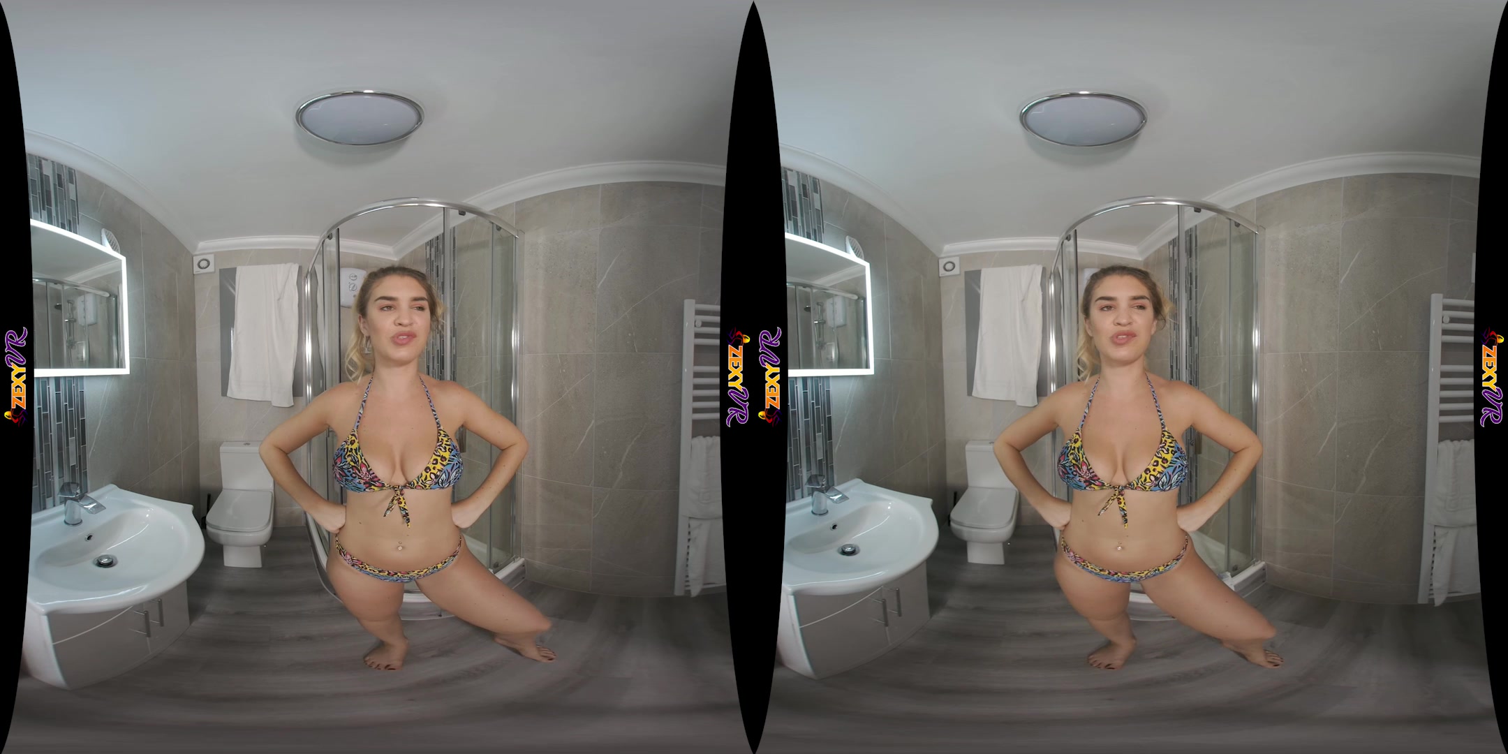 Cold Shower featuring Katie Louise - ZexyVR