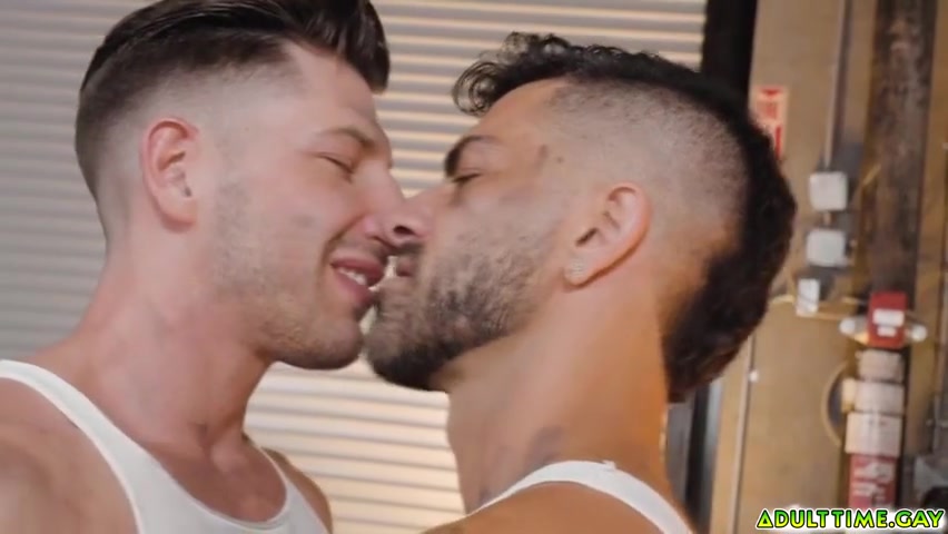 Adam Ramzi And Jordan Starr In And Have Gay Sex After Finishing Work