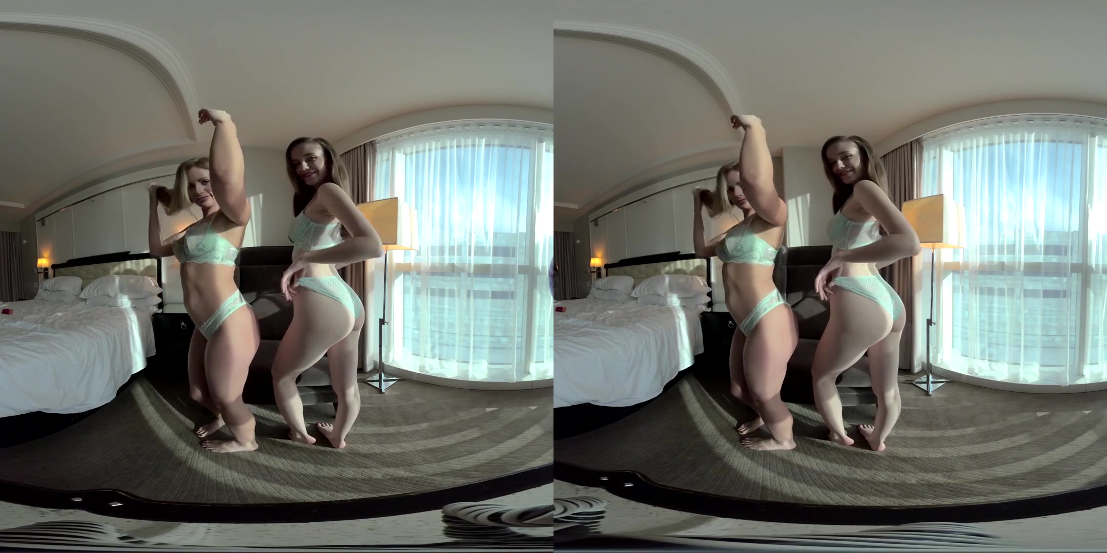 Roomies - Two incredible Amateur Babes Tease You