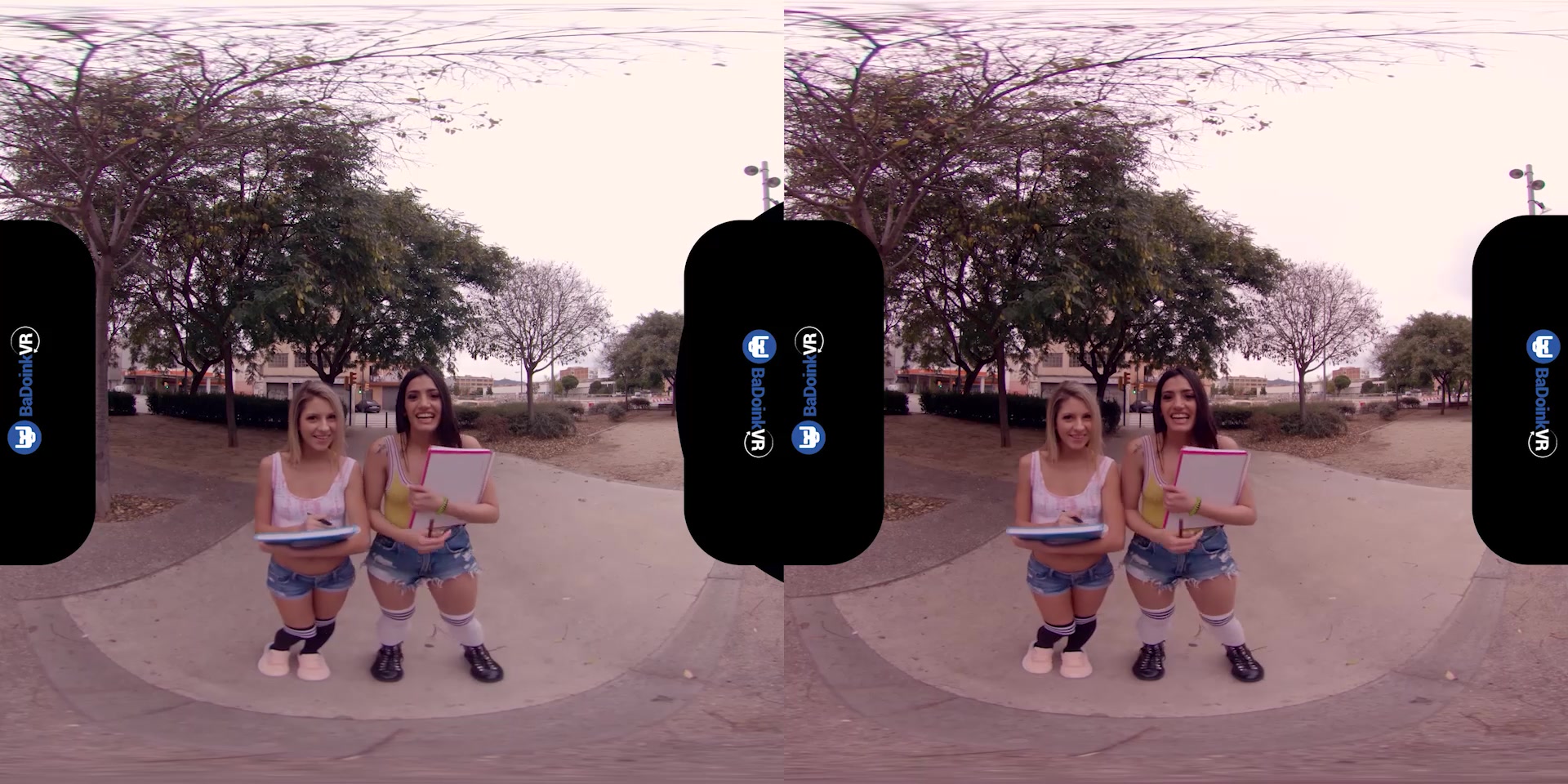Penelope Cum & Rebecca Volpetti in Your John Hancock - BadoinkVR