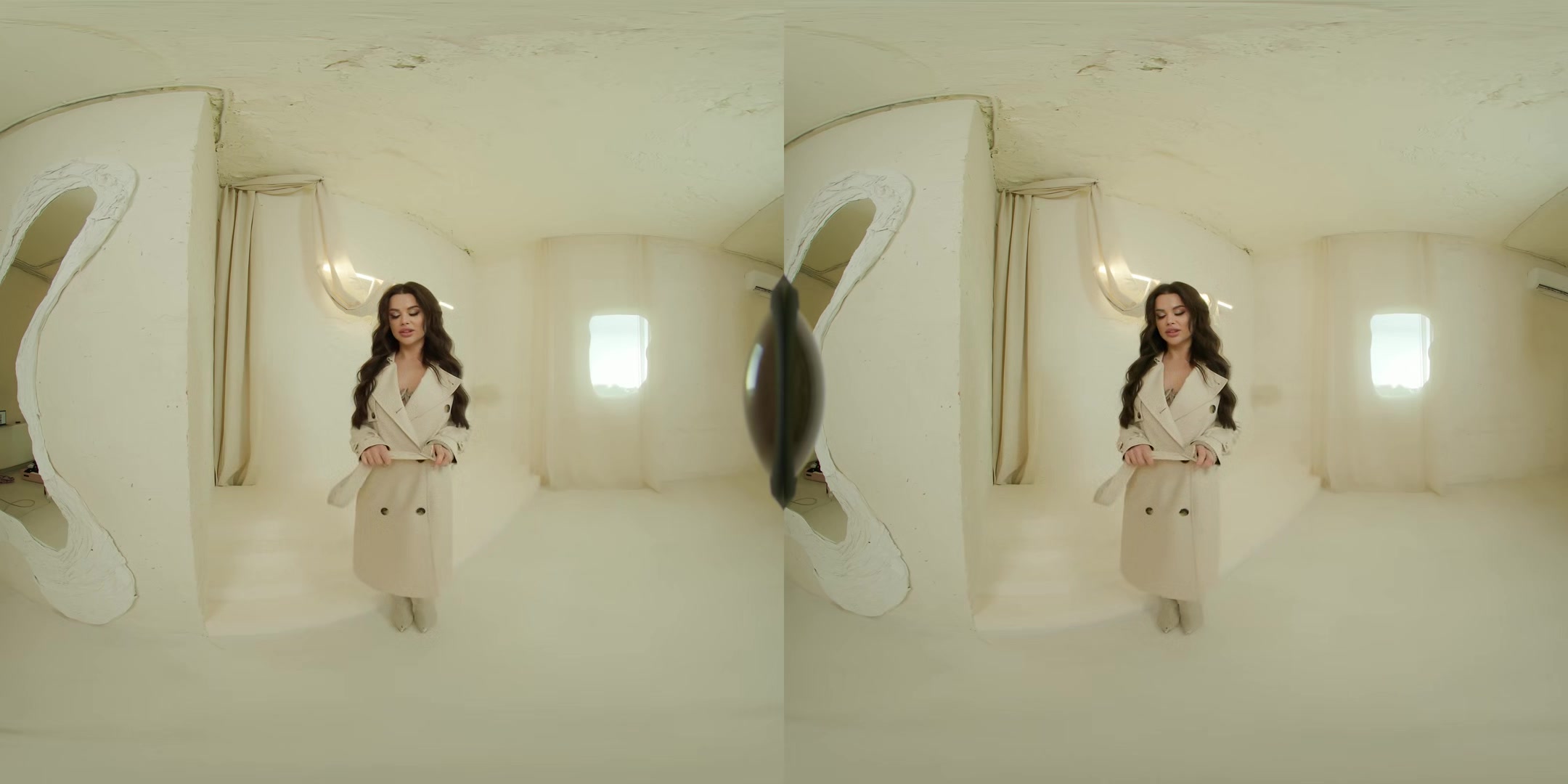 Annet In A Beige Coat - Vrsun - Vr Porn Video