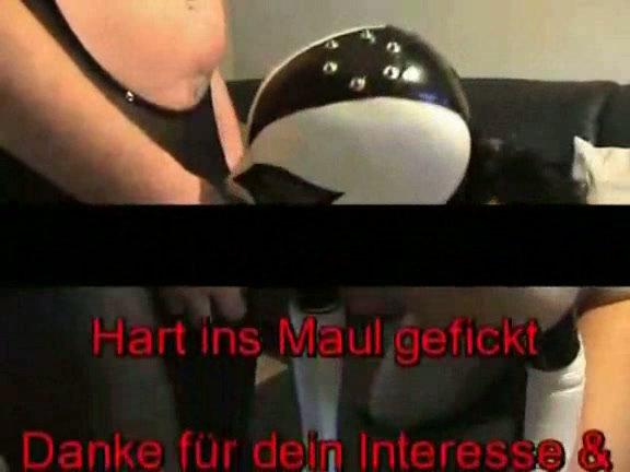PVC Freak Couple Fucks in Heat