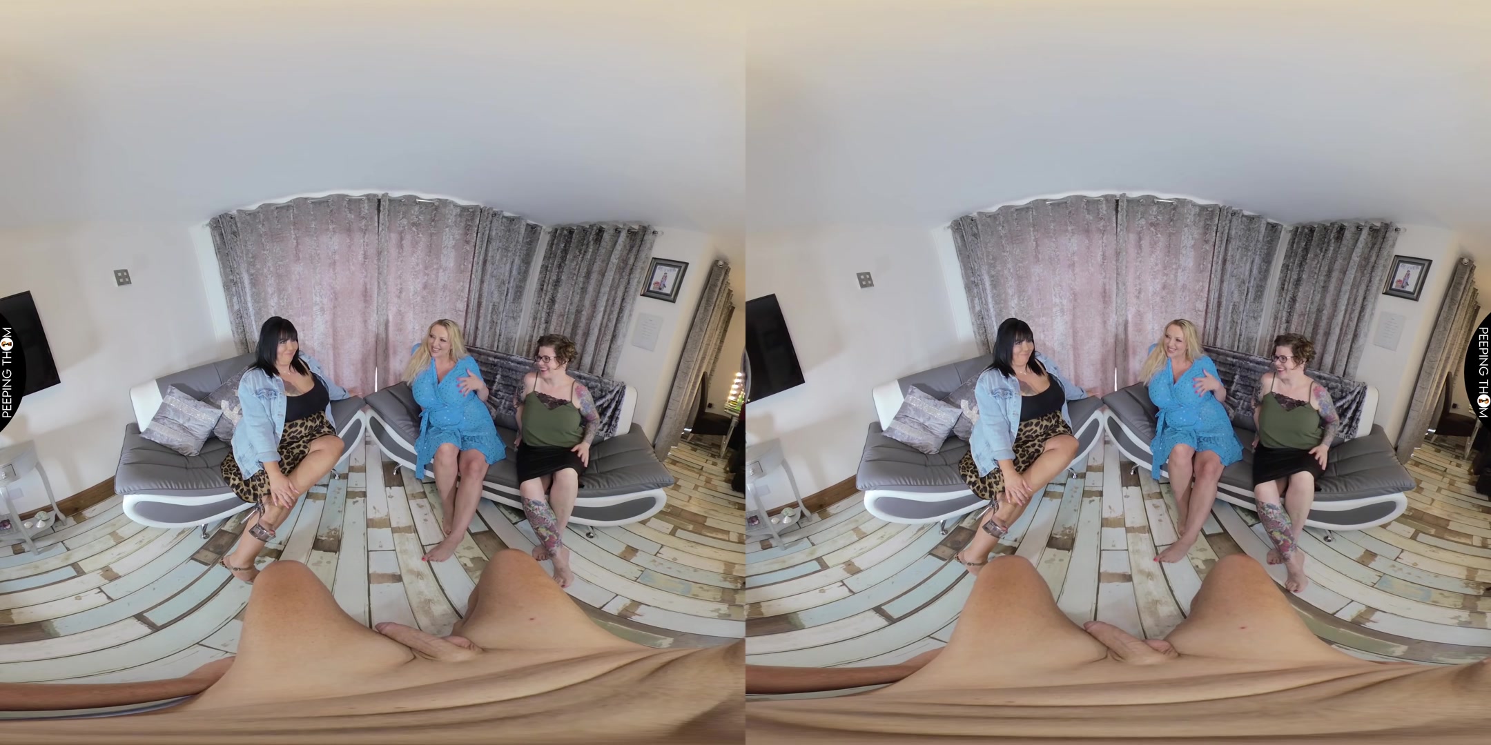 Goldie Cocks And The Three Milfs - PeepingThom