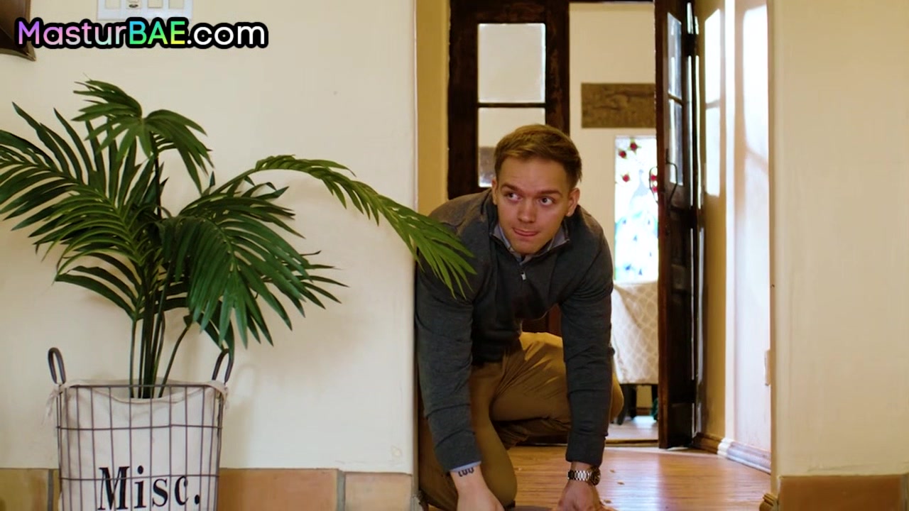 Masturb redhead MILF gets fucked after caught in solo action