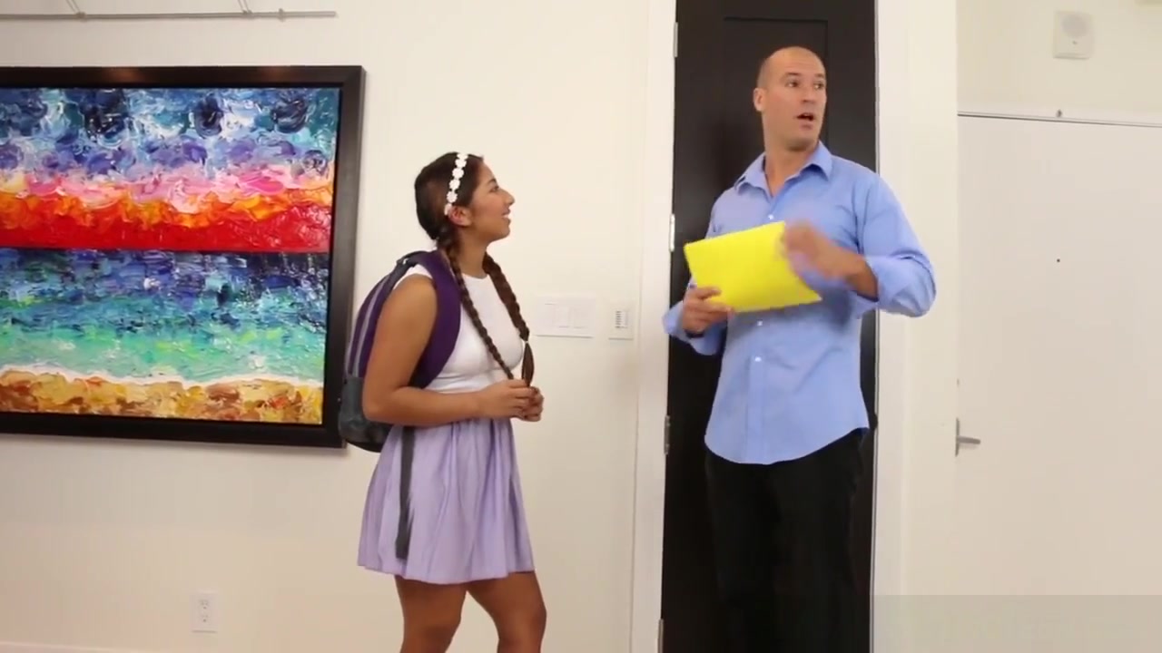 Latina Babysitter Spunked
