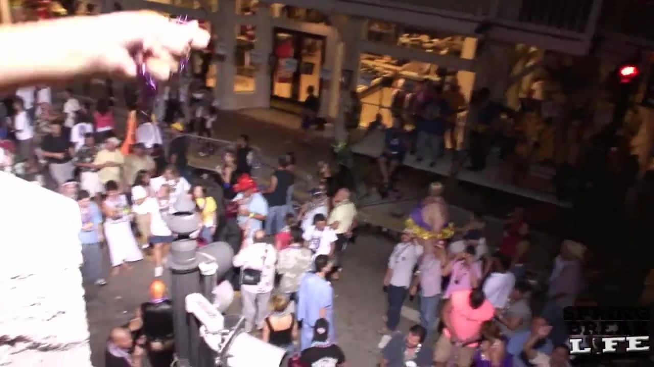Following Super Hot Girl Around Fantasy Fest Key West - SpringbreakLife
