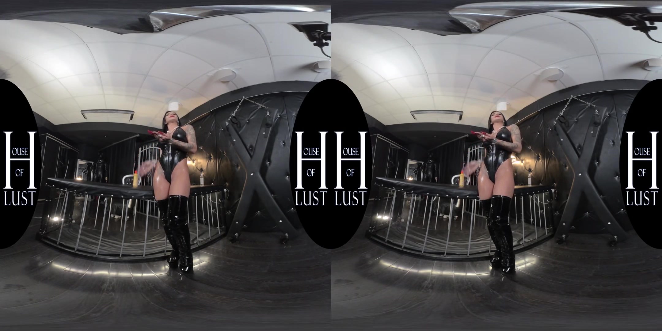 Mistress Kennya - Muscle Cuckholding; Watching Your Big Tit Domme Rub Oil On Another Man