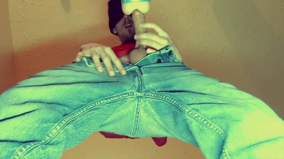 British Lad Bit Of Fun With My Fleshlight Precum Drip