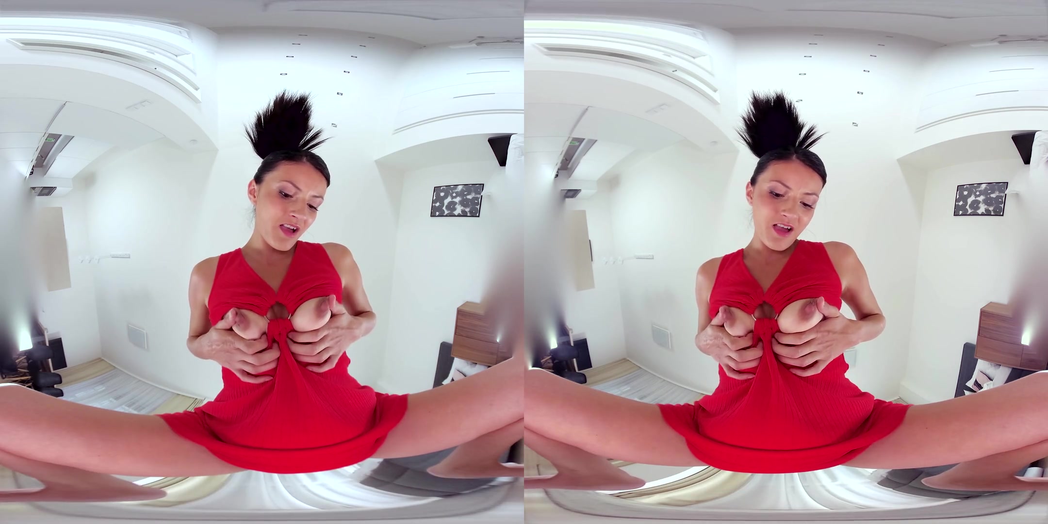 Delicious Fanny - Petite Upskirt Pussy and Ass Spread