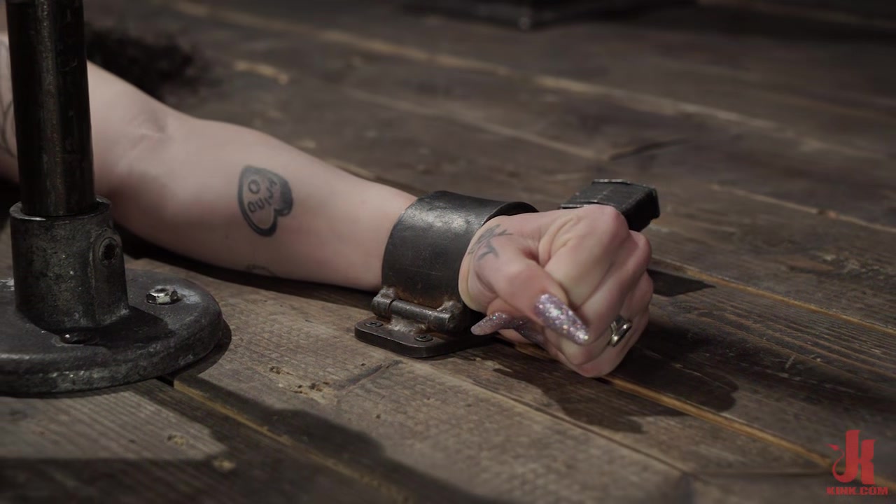 BDSM predicament bondage babe learns whipping discipline