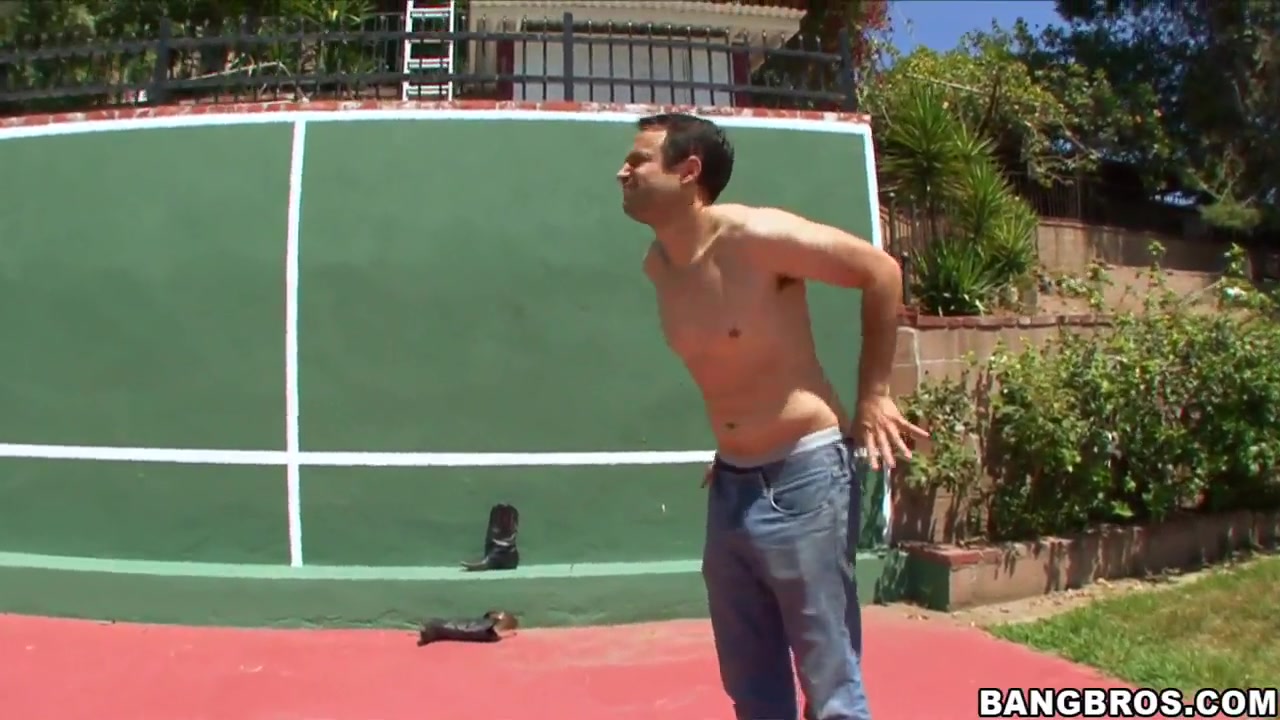Lexi Belle gets boned on tennis court