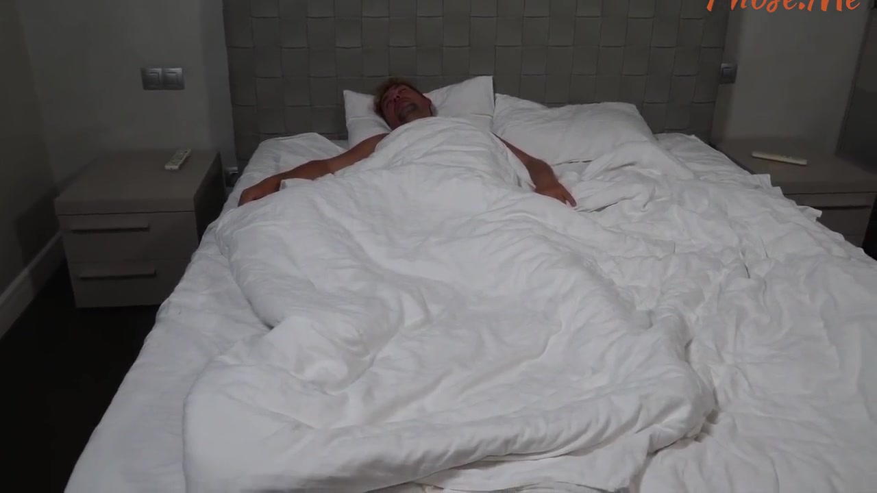 Horny Milf Marta Wakes Husband For Some Hot Pantyhose Sex