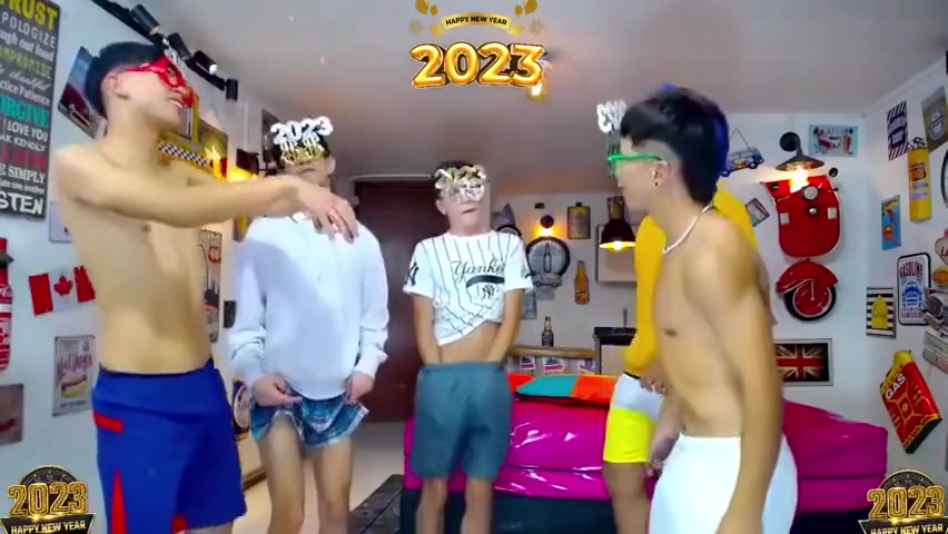 Latin Camboys Group Room Fuck Sex Show Cam Porn Hot