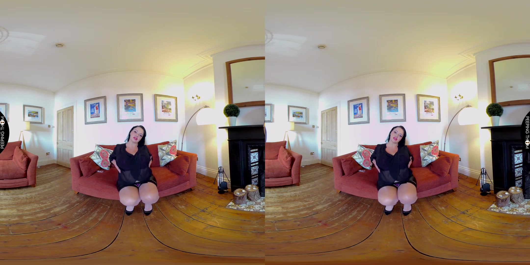 Devon Breeze - Jerk For Me - Curvy British Brunette Solo