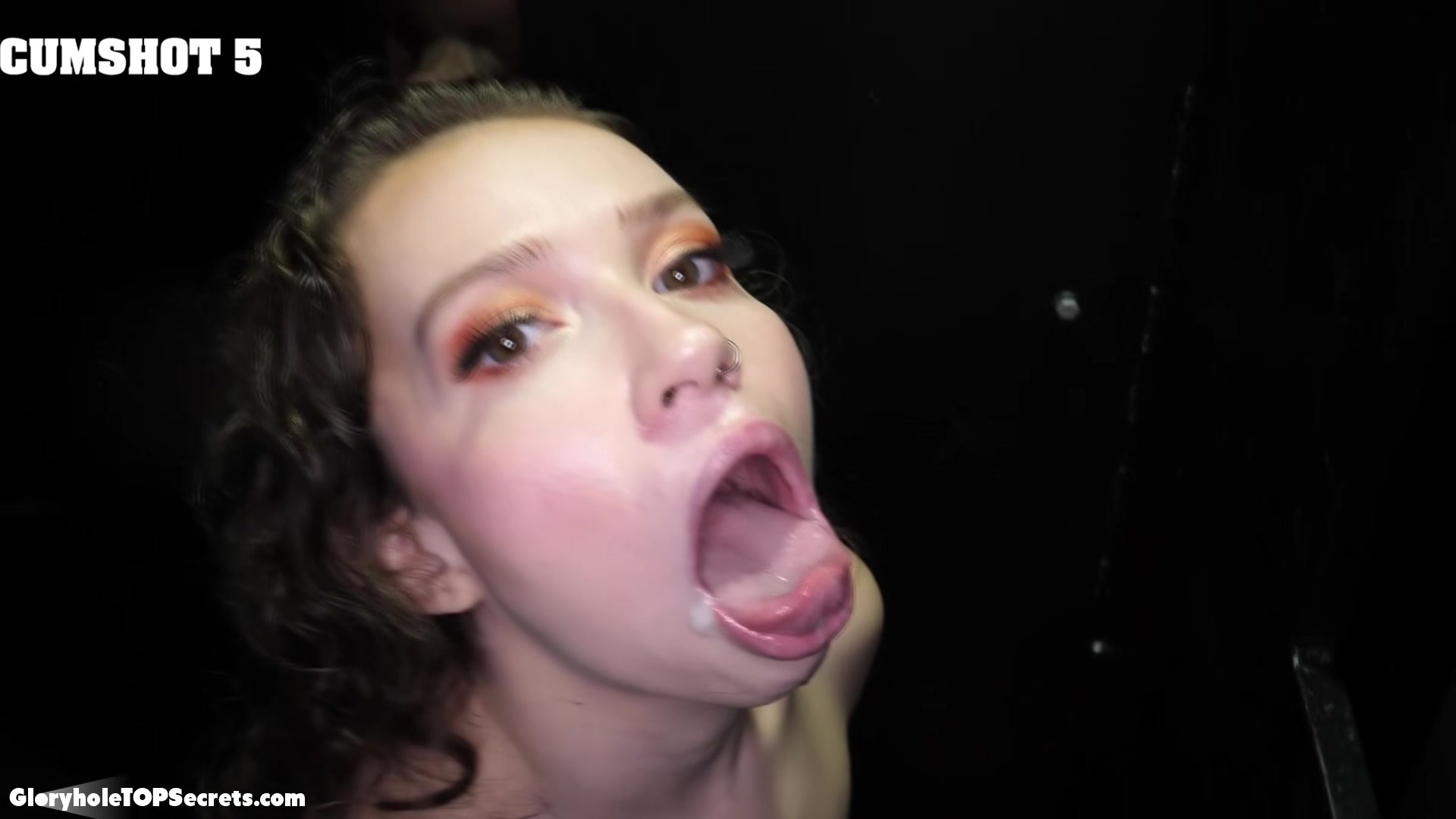 Three girls in cum swallowing compilation