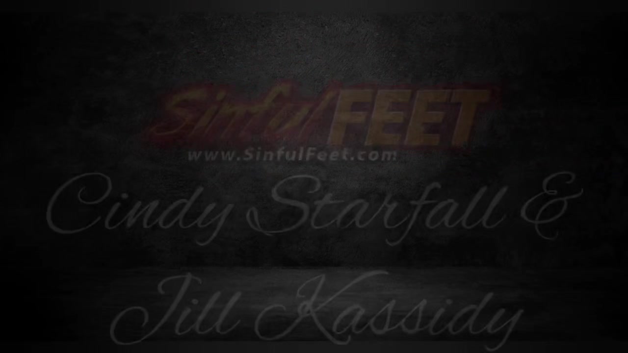 Cindy Starfall And Jill Kassidy Just Love Each Others Tootsies