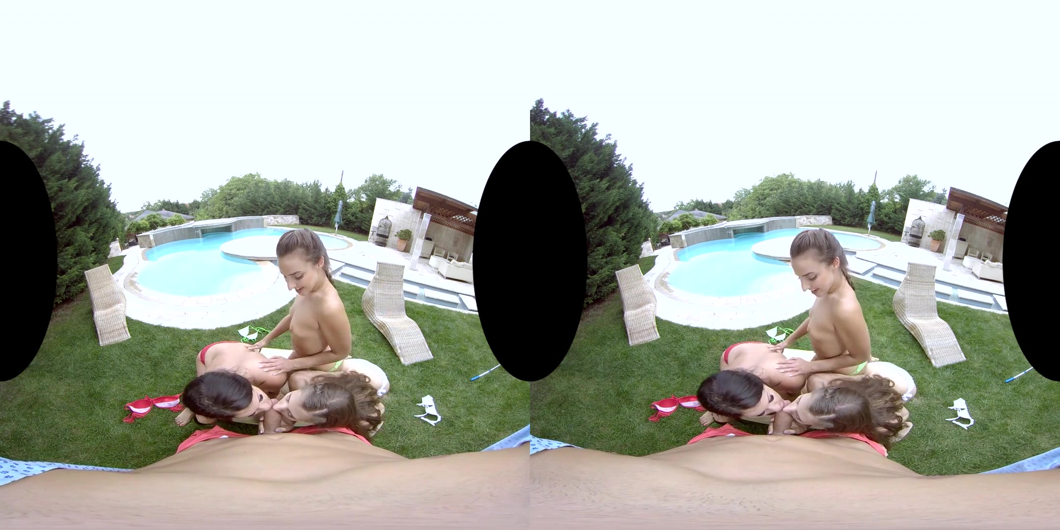 Stephanie Moon & Amirah Adara & Anissa Jolie in Summer Party Extravaganza - POV - RealityLovers