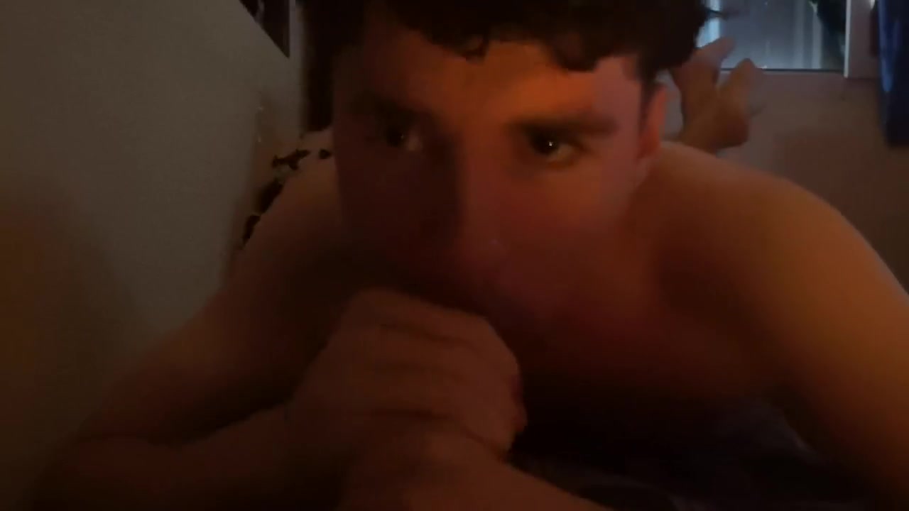 Slut Sucks Her Dildo Intensively